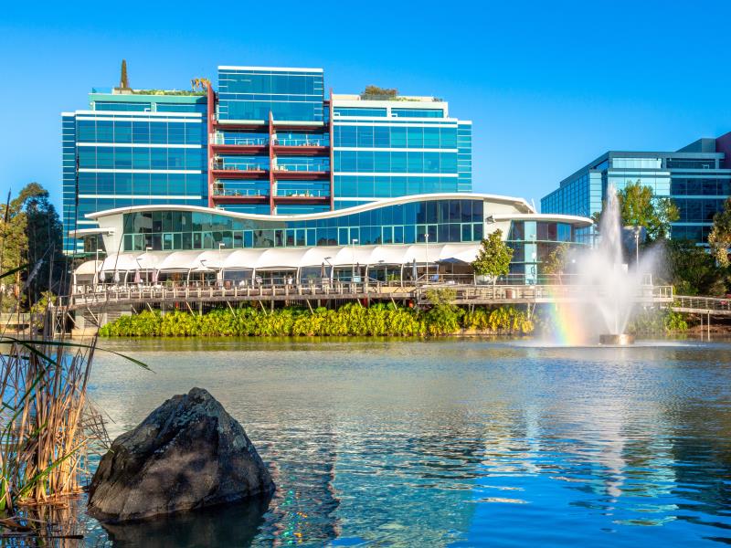 Exterior virtual office address building Living Workspace