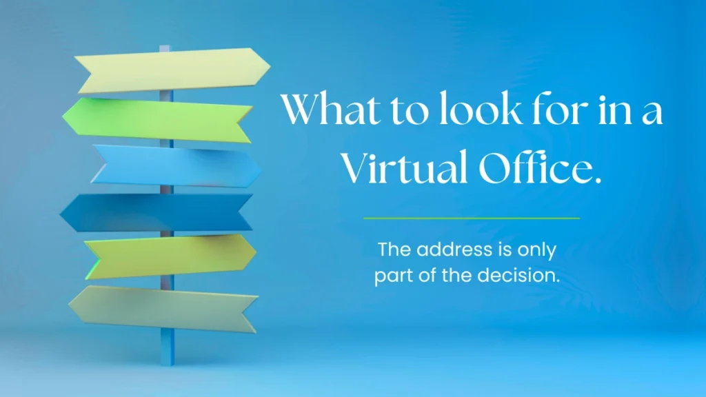 what to look for in a virtual office blog article signpost