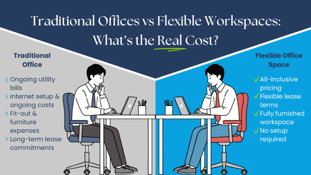 Flexible office space in Norwest Central